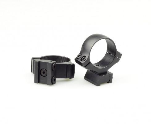 Кольца раздельные KOZAP CZ452 D30мм  BH14.8 (No.21) основание + кольца  низкие